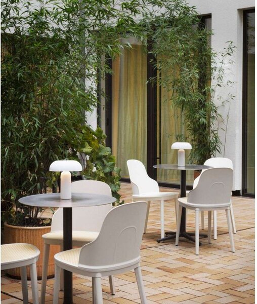 Stolne Lampa Normann Copenhagen, prigušiv, Crno, Dnevna soba, Plastika