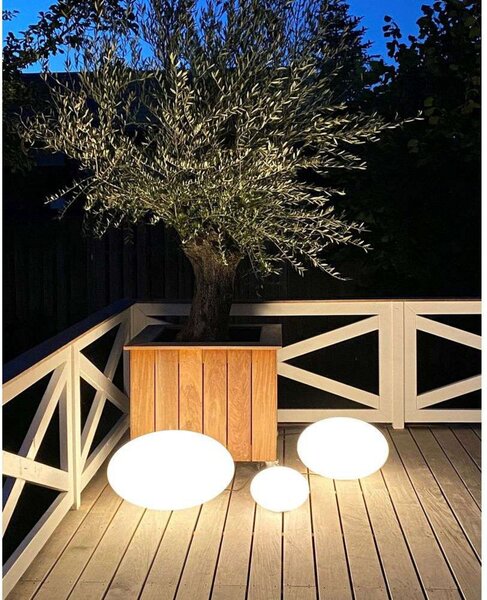 Vanjske Svjetiljka CPH Lighting, Bijela, Terasa, Plastika