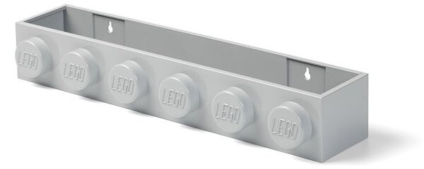 Dječja siva zidna polica LEGO® Sleek