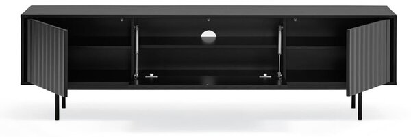 Crna TV komoda 180x52 cm Sierra – Teulat