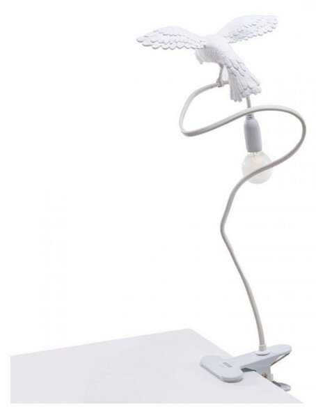 Stolne Lampa SELETTI, Bijela, Dnevna soba, Plastika