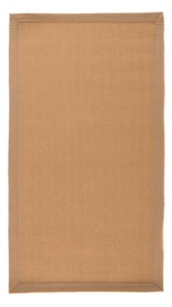 Tepih od smeđe jute Flair Rugs Herringbone, 200 x 290 cm