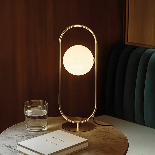 Stolne Lampa Aromas del Campo, Abbacus, Zlato / mjed, Dnevna soba, Metal, Moderan
