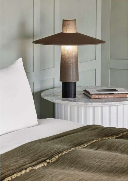 Stolne Lampa Forestier, Thésée, Smeđa / hrđa, Dnevna soba, Tkanina / tekstil, Boho