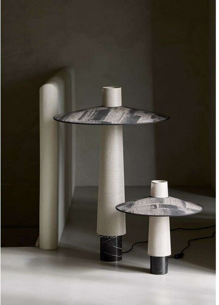 Stolne Lampa Forestier, Thésée, Sivo, Dnevna soba, Tkanina / tekstil, Boho