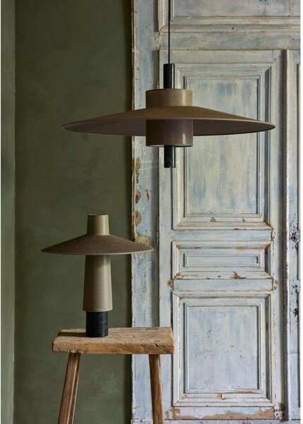 Stolne Lampa Forestier, Thésée, Smeđa / hrđa, Dnevna soba, Tkanina / tekstil, Boho