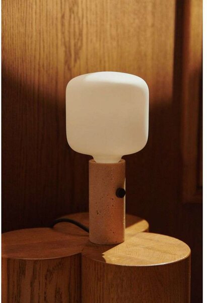 Core Visilica/Stolna lampa Krema Travertine - Made By Hand