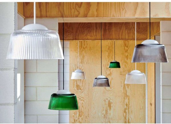 Viseće Svjetiljka HAY, Sivo, Dnevna soba, Staklo