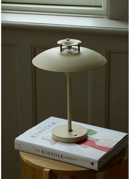 Stolne Lampa Halo Design, prigušiv, Bež, Dnevna soba, Metal