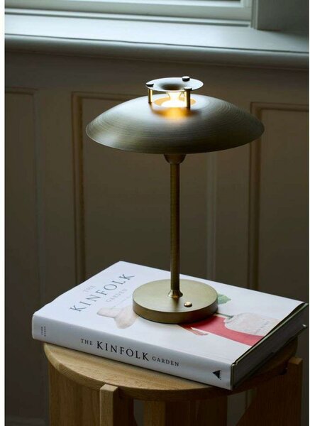 Stolne Lampa Halo Design, prigušiv, Zlato / mjed, Dnevna soba, Metal