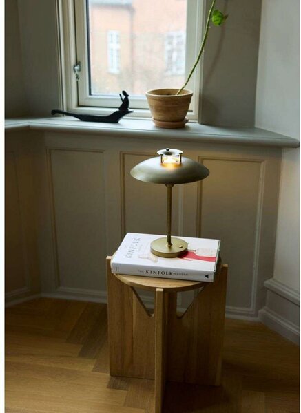 Stolne Lampa Halo Design, prigušiv, Zlato / mjed, Dnevna soba, Metal