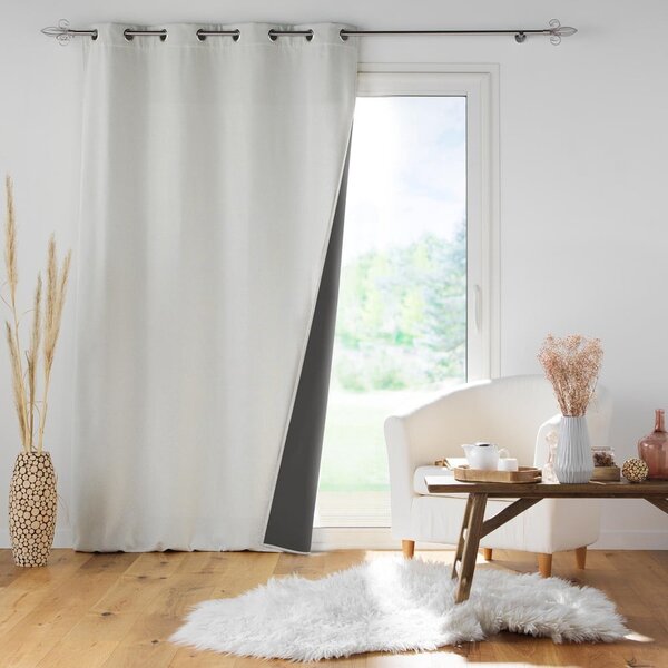 Krem zavjesa sa zvučnom izolacijom 140x260 cm Jupiter – douceur d'intérieur