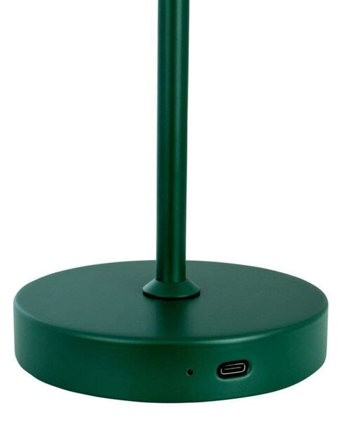 Stolne Lampa Dyberg Larsen, Stockholm, prigušiv, Zelena, Dnevna soba, Metal, Skandinavski