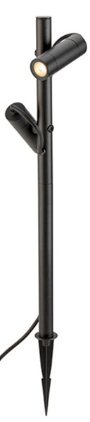 Helia Slim Pole 2 Vanjski Reflektor w/Spike IP65 Crna - SLV