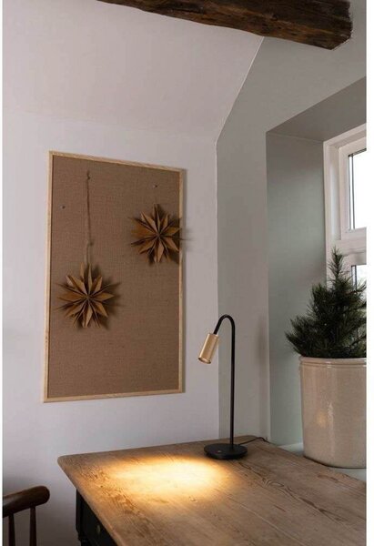 Decor T1 LED Stolna lampa Dim. Crna/Mesing - Antidark