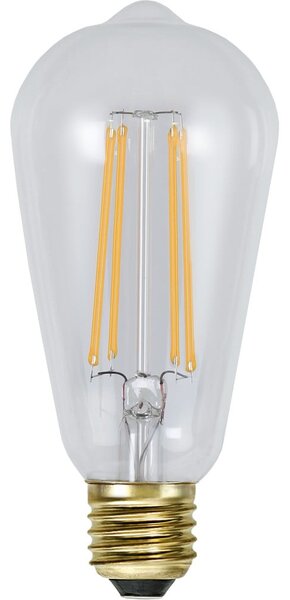 LED/sa žarnom niti žarulja s mogućnosti zatamnjivanja s toplim svjetlom E27, 4 W Soft Glow – Star Trading