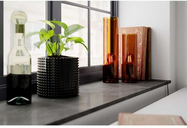 Stolne Lampa By Rydéns, Flake, Smeđa / hrđa, Dnevna soba, Staklo