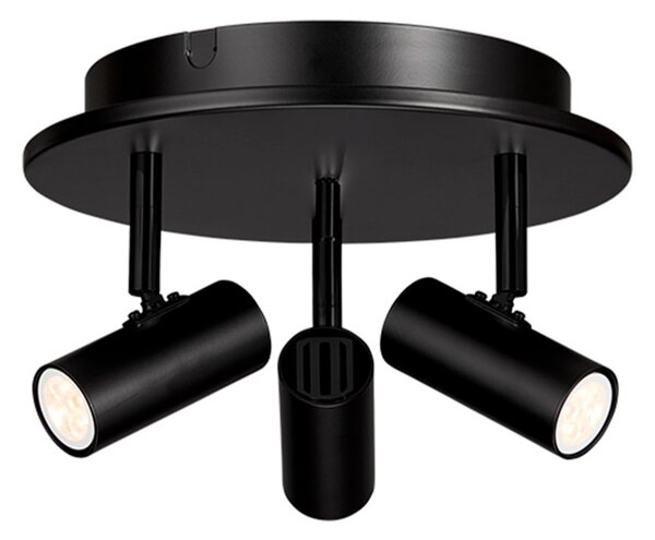 Cato Triospot Podna Lampa LoftlampeMat Crna/Mat Crna - Belid