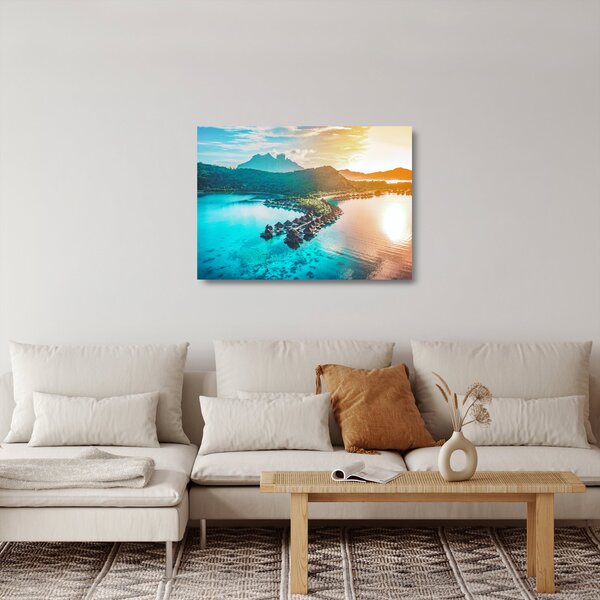 Staklena slika - Dobro Dobro (70x50 cm)