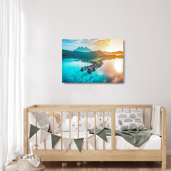 Staklena slika - Dobro Dobro (70x50 cm)