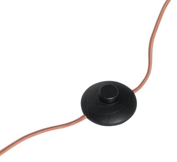 Podne Lampa Hübsch, Smeđa / hrđa, Dnevna soba, Metal, Dizajn
