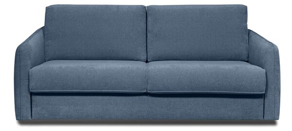 Plava sofa za spavanje/sklopiva od šenila 189 cm Storm – Scandic