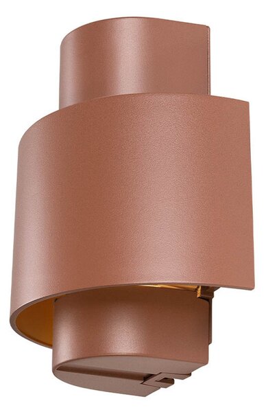 Zidne Svjetiljka SLV, Smeđa / hrđa, Terasa, Aluminij