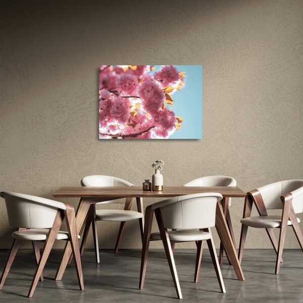 Staklena slika - Trešnjin cvijet (70x50 cm)