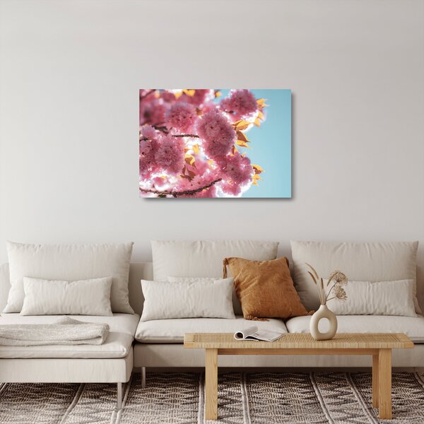 Staklena slika - Trešnjin cvijet (70x50 cm)