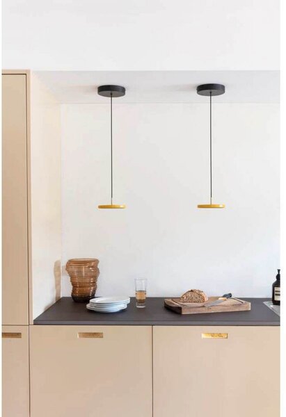Asteria Visilica Micro Saffron Yellow/Black Top - UMAGE