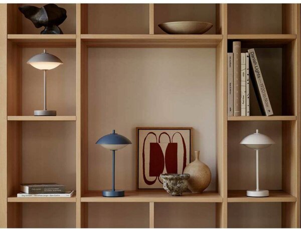Clam Prijenosni Stolna Lampa Nine Grey - Fritz Hansen