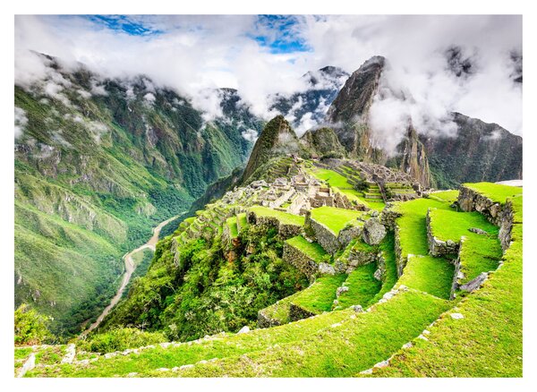 Staklena slika - Machu Picchu (70x50 cm)