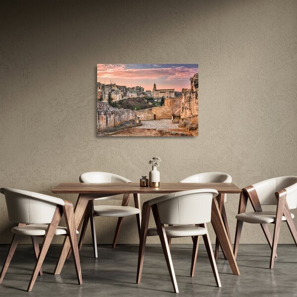 Staklena slika - Gravina u Pugliji, Italija (70x50 cm)