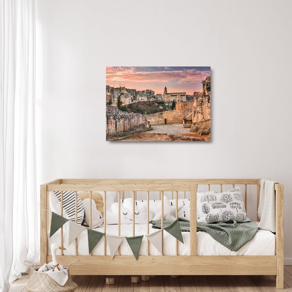Staklena slika - Gravina u Pugliji, Italija (70x50 cm)