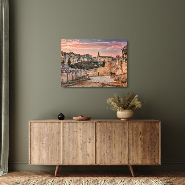 Staklena slika - Gravina u Pugliji, Italija (70x50 cm)