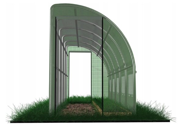 JAKS Zidni plastenik 6 × 1,5 × 2 m s UV zaštitom