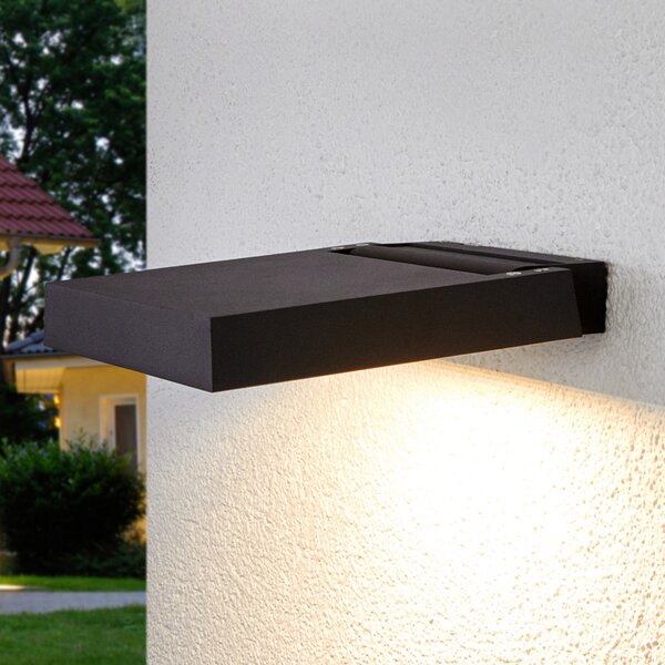 Vanjske Svjetiljka Lucande, Maica, Crno, Balkon, Aluminij, Moderan