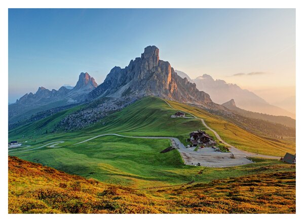 Staklena slika - Dolomiti (70x50 cm)