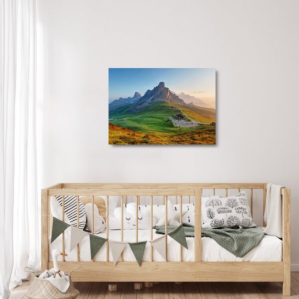 Staklena slika - Dolomiti (70x50 cm)