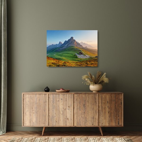 Staklena slika - Dolomiti (70x50 cm)