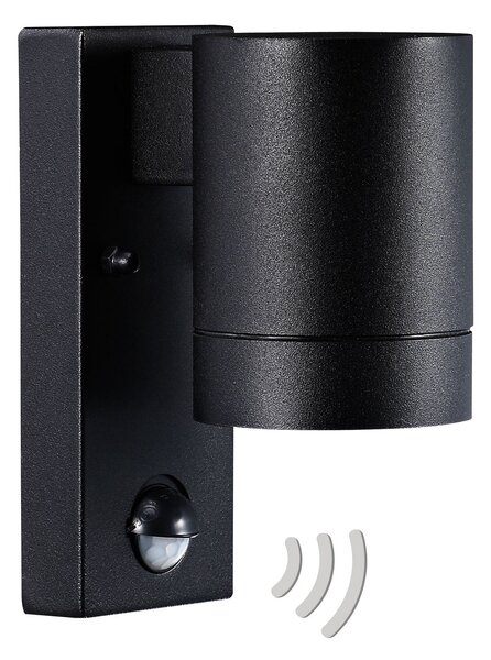 Vanjske Svjetiljka Nordlux, TIN Maxi Sensor, Crno, Metal, Moderan