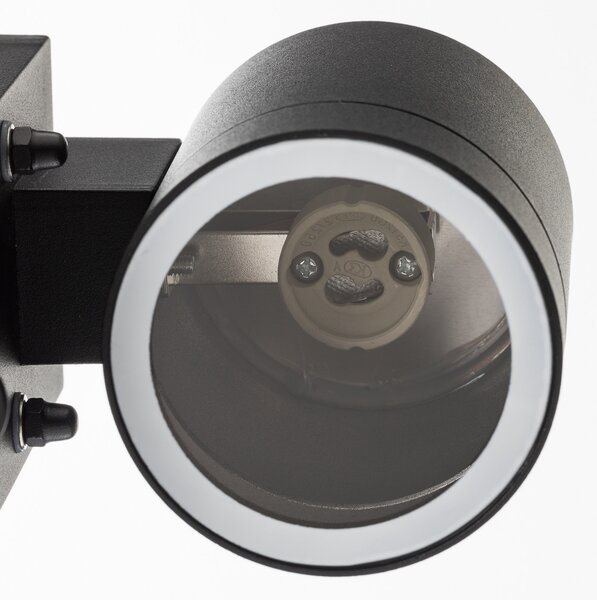 Vanjske Svjetiljka Nordlux, TIN Maxi Sensor, Crno, Metal, Moderan