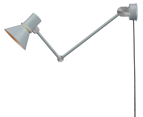 Zidne Svjetiljka Anglepoise, Type 80 W3, Sivo, Dnevna soba, Metal, Dizajn