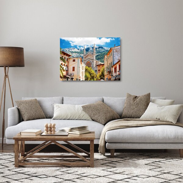 Staklena slika - Sóller, Mallorca (70x50 cm)