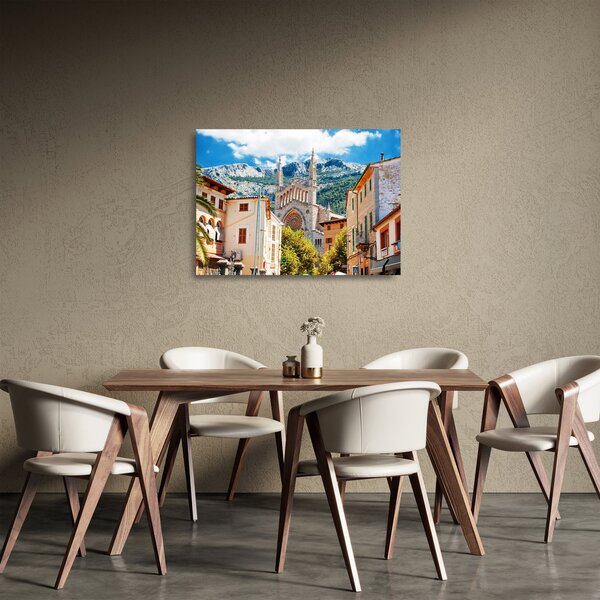Staklena slika - Sóller, Mallorca (70x50 cm)