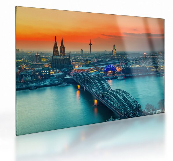 Staklena slika - Köln (70x50 cm)