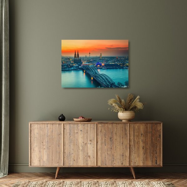 Staklena slika - Köln (70x50 cm)