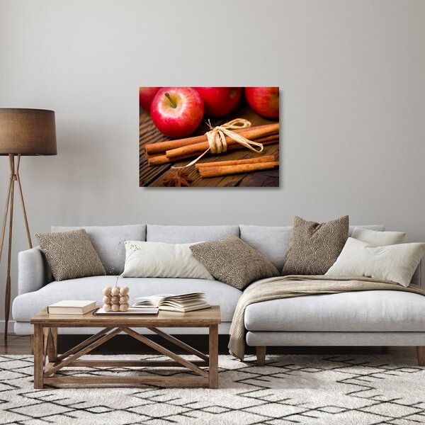 Staklena slika - Cimet (70x50 cm)