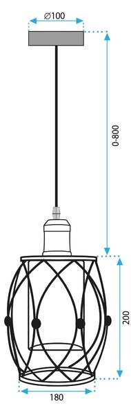 Lampa APP1128-1CP