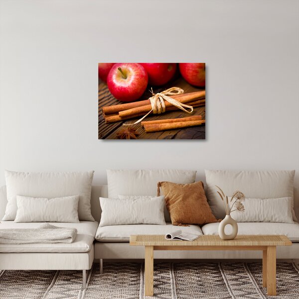 Staklena slika - Cimet (70x50 cm)